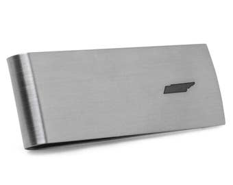 Tennessee Money Clip Etsy - tennessee money clip stainless steel money clip laser engraved in the usa