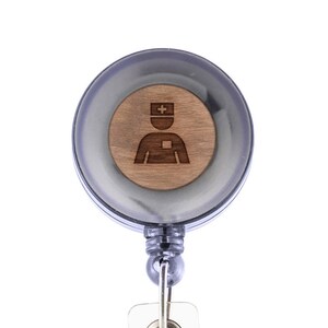 Nurse Badge Holder with Retractable Reel, Badge Holder, Personalized Badge Holder, Corporate Gifts
