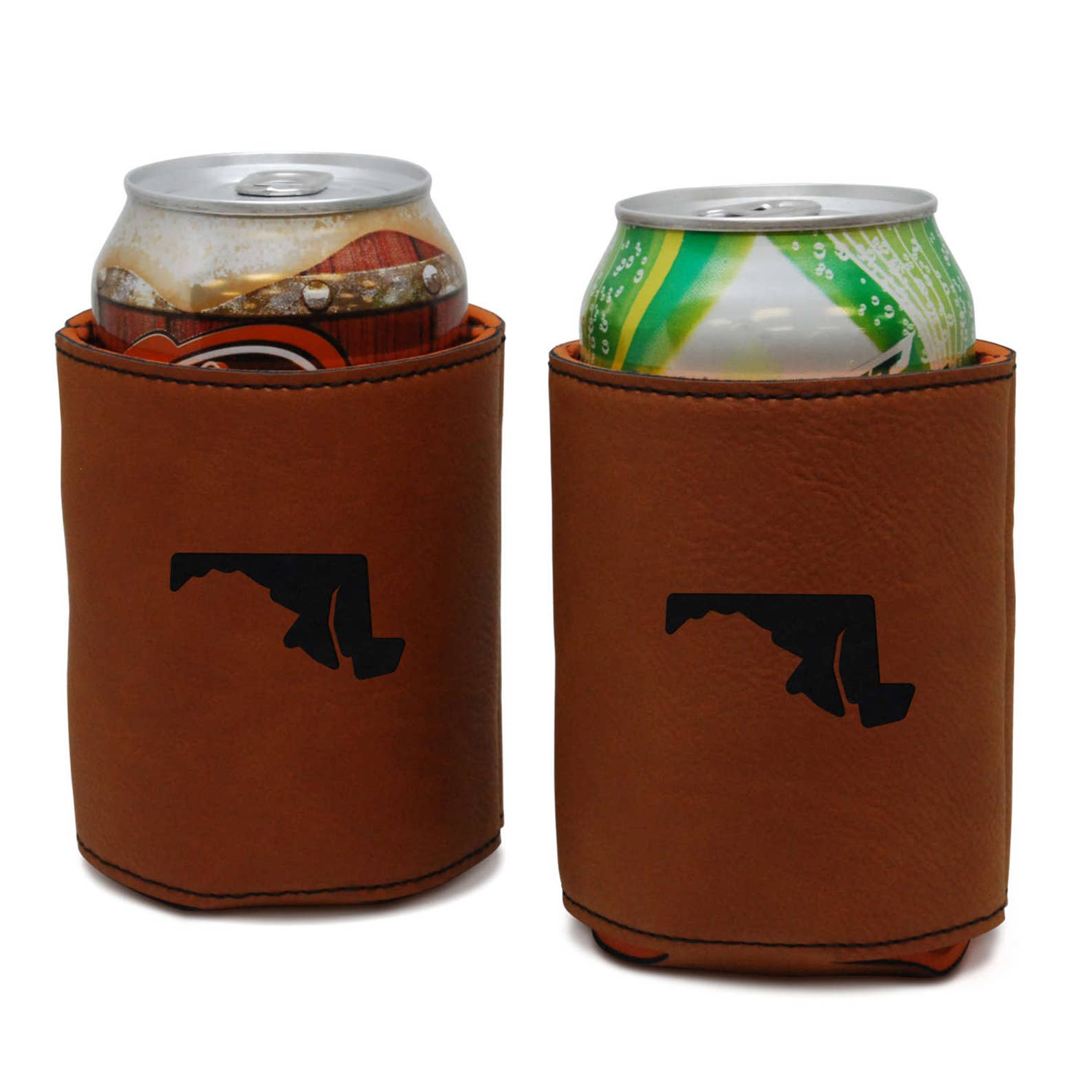 Maryland Leather Can Sleeve Beer Sleeve Beer Cooler Beer Etsy UK