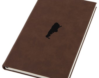Argentina Engraved A5 Leatherette Journal, Notebook, Personal Diary