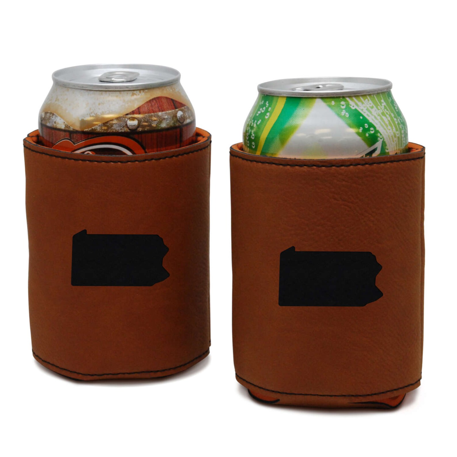 Pennsylvania Leather Can Sleeve Beer Sleeve Beer Cooler Etsy Australia
