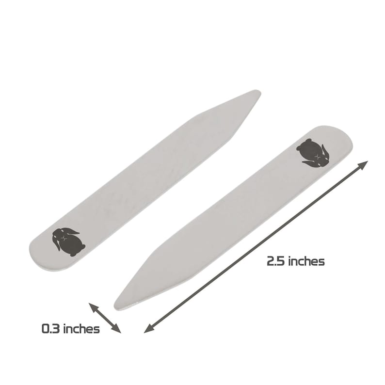 Bunny Stainless Steel Collar Stays