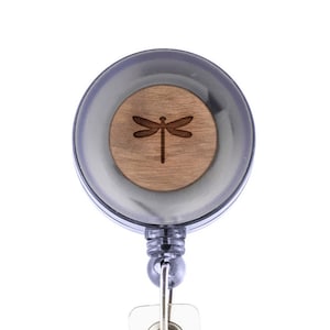 Dragonfly Badge Holder with Retractable Reel, Badge Holder, Personalized Badge Holder, Corporate Gifts
