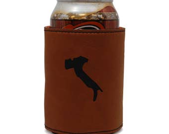Italy Leather Can Sleeve, Beer Sleeve, Beer Cooler, Beer Hugger
