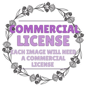 Commercial License for Printing Digital Designs