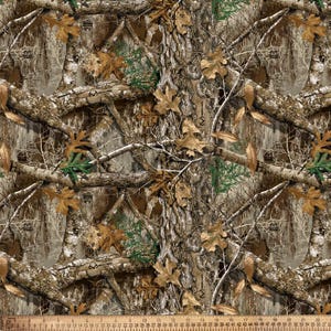 Tissu en coton Realtree Xtra® Edge 2 camouflage par David Textiles, par mètre image 2