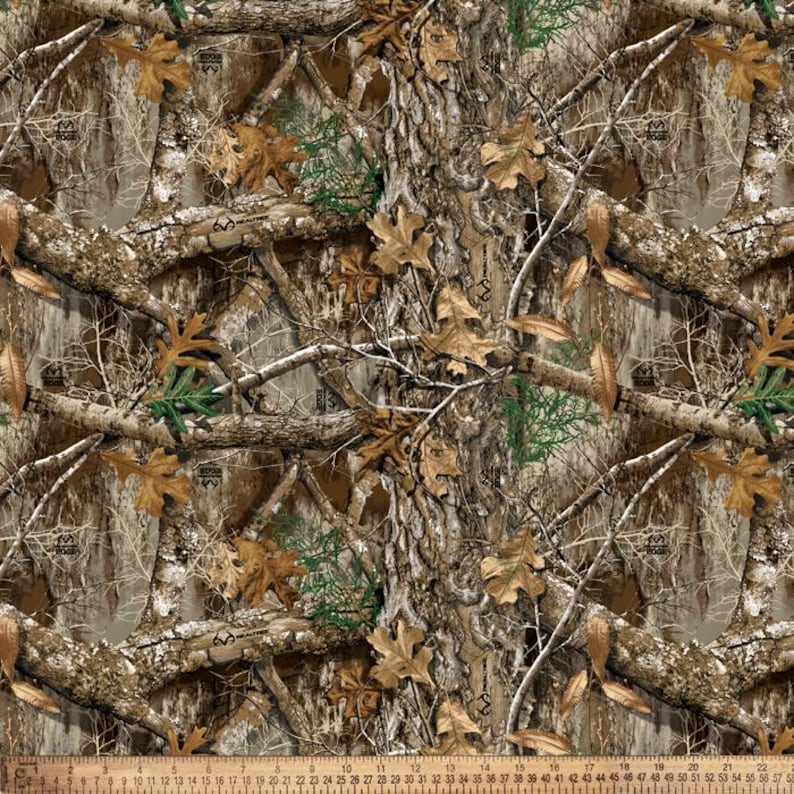 Tissu en coton Realtree Xtra® Edge 2 camouflage par David Textiles, par mètre image 2