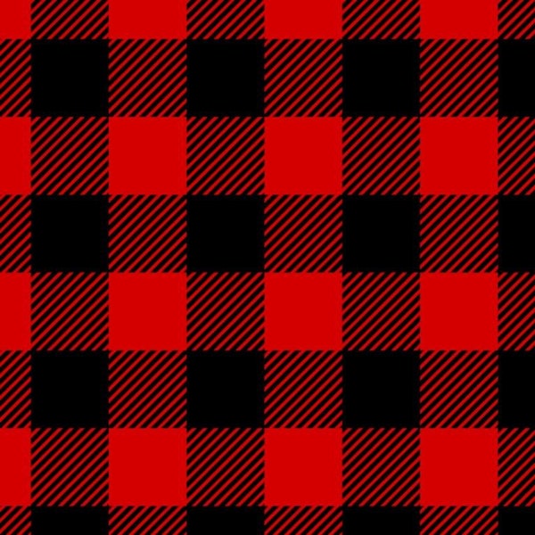 Buffalo Plaid Flannel Fabric By The Yard