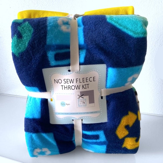  Solid Anti-Pill Polar Fleece; No-Sew Tie Blanket Fabric (Royal  Blue)