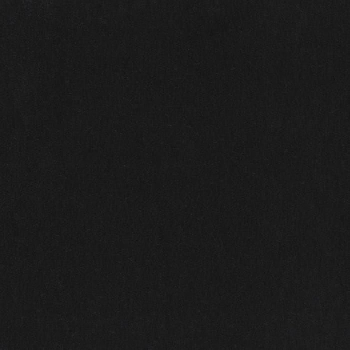 Solid Black Flannel Fabric By the Yard Precut 1.5 Yard Pieces Etsy