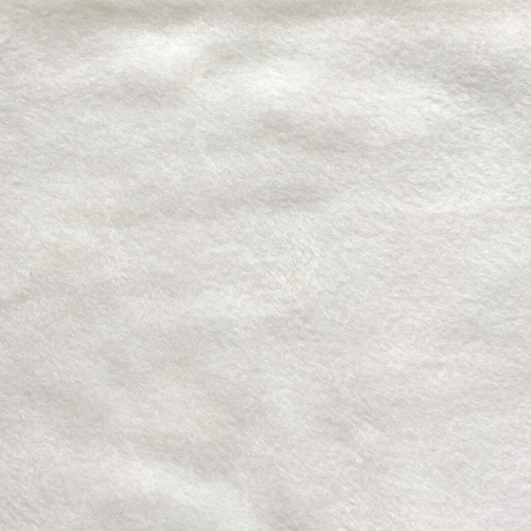 Solid Silent White Anti-pill Fleece Fabric by the Yard medium Weight - Etsy