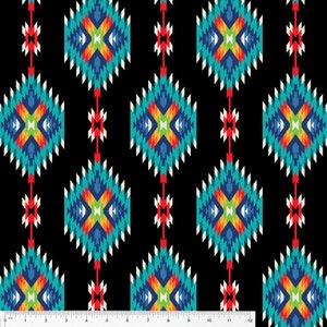 Southwest Heirloom Weave Anti-pill Fleece Fabric by the Yard - Etsy