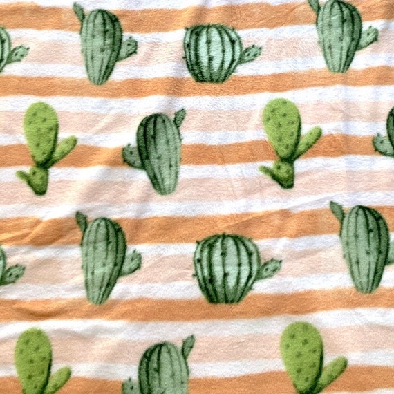 Cactus fleece fabric hotsell