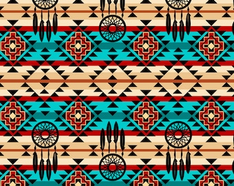 Dreamcatcher Cotton Fabric By The Yard