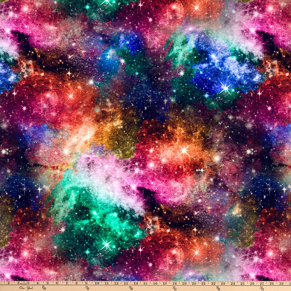 Galaxy Fabric Etsy