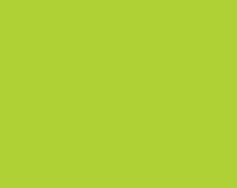Solid Lime Green Anti-Pill Fleece Fabric By The Yard (Medium Weight)