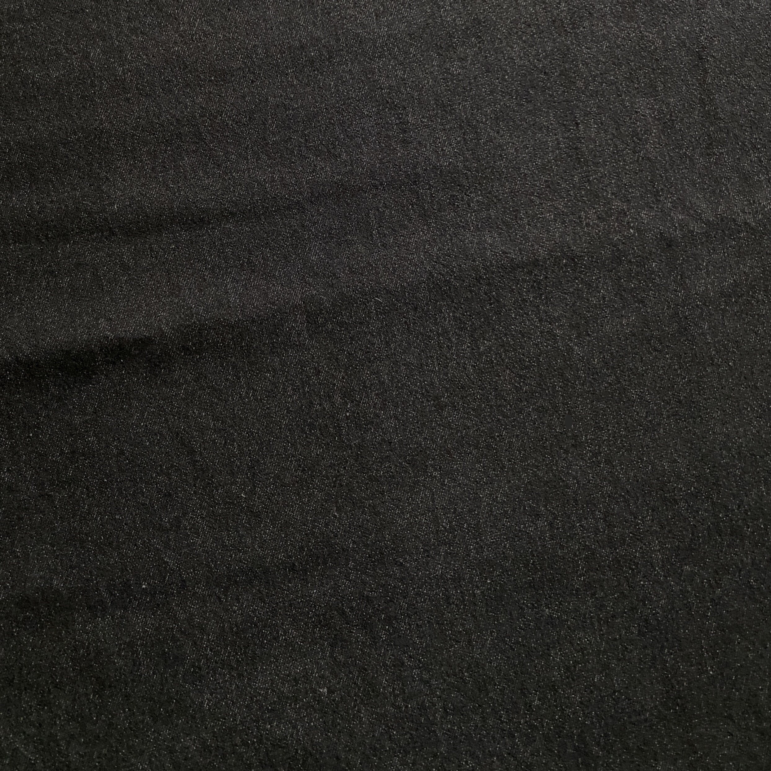 【DISCERNMENT】One-tuck black dart denim (green fabric) 2025SS] 0105BKHW-SP - Wide Black Denim Dartford Splatter