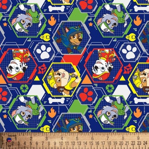 Paw Patrol Mission PAWSible Cotton Fabric By The Yard