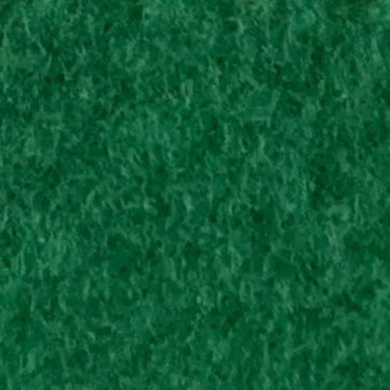 Solid Green AntiPill Fleece Fabric By The Yard Medium Etsy