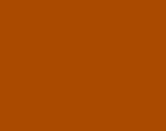 Solid Burnt Orange Anti-Pill Fleece Fabric By The Yard (Medium Weight)