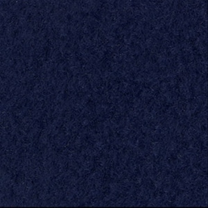 May include: A solid dark blue felt fabric with a slightly textured surface.