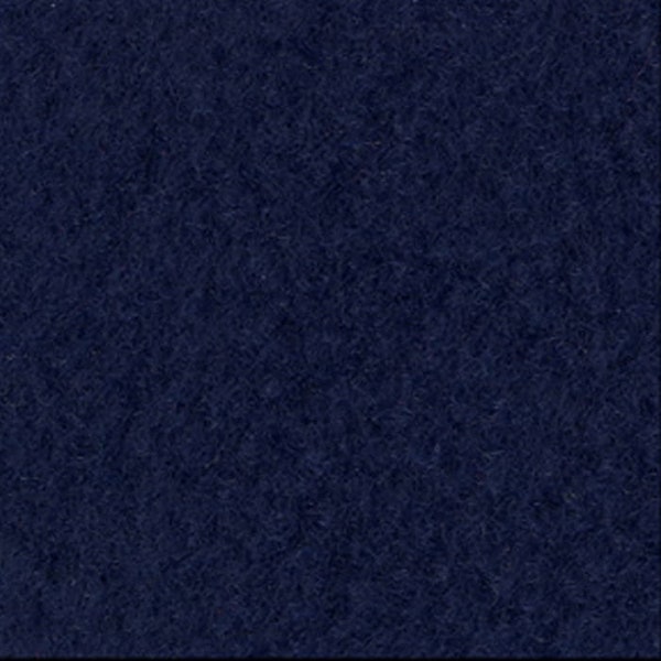 Solid True Navy Blue Anti-Pill Fleece Fabric By The Yard (Medium Weight)