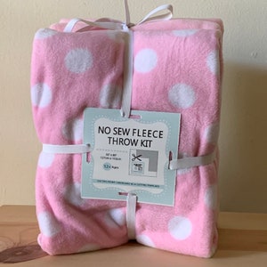 No Sew Fleece Blanket Kits 