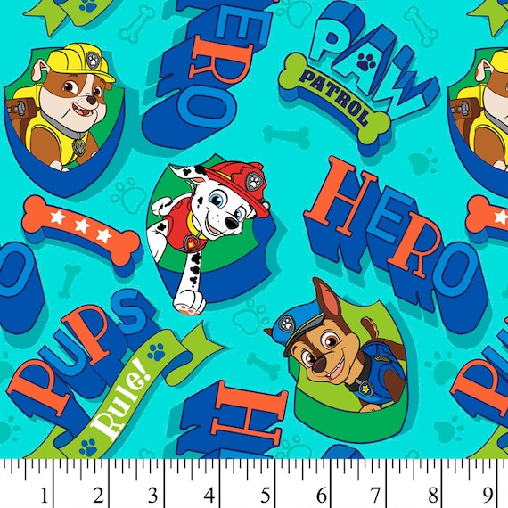 Paw patrol fabric deals