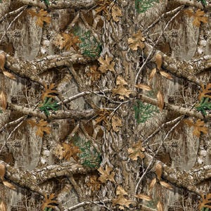 Tissu en coton Realtree Xtra® Edge 2 camouflage par David Textiles, par mètre image 1