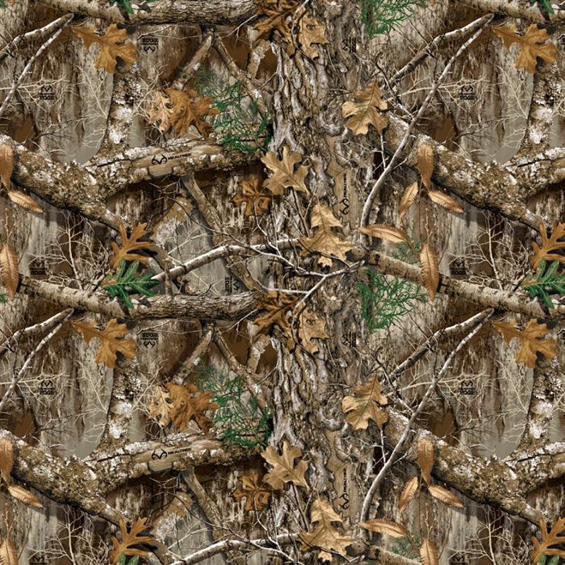Tissu en coton Realtree Xtra® Edge 2 camouflage par David Textiles, par mètre image 1