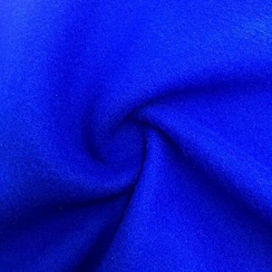 Solid Royal Anti-Pill Premium Fleece Fabric (Medium Weight) By the Yard