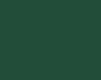 Solid Hunter Green Cotton Fabric By The Yard