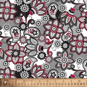 Bali Beauty Cotton Fabric By The Yard
