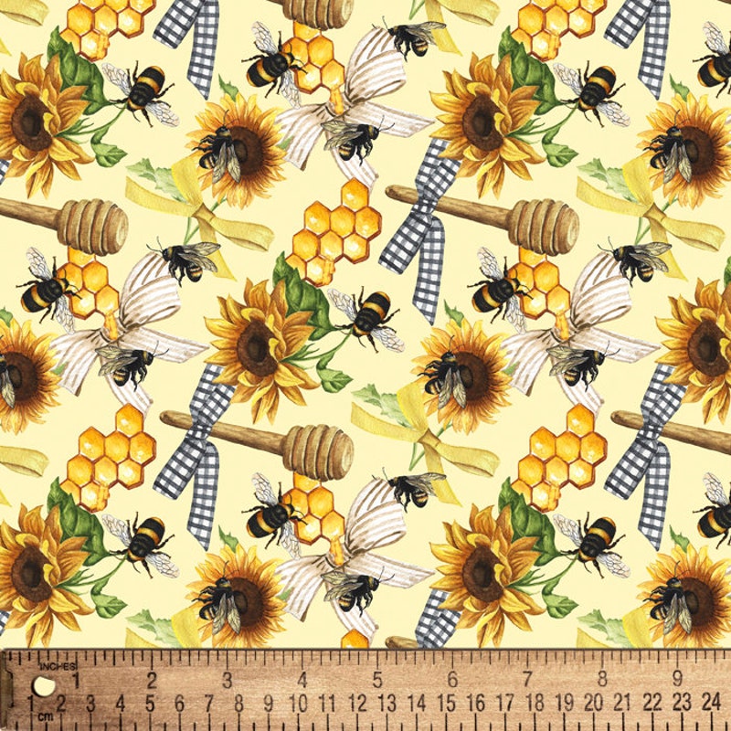 Honey Bee Fabric - Etsy
