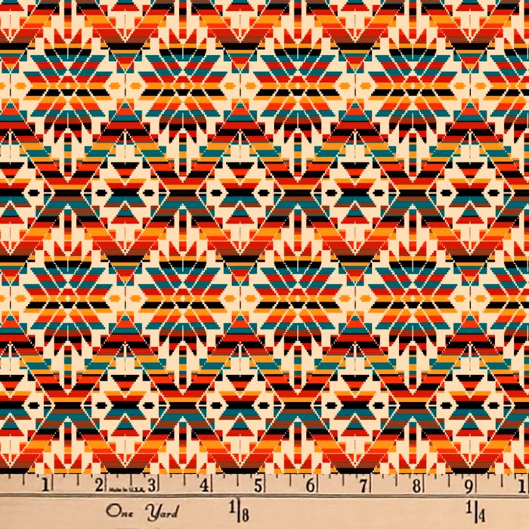 Viva Patterns Cream Digital Cotton Print Fabric by the Yard - Etsy