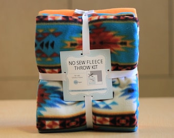Queen size no sew fleece blanket sale