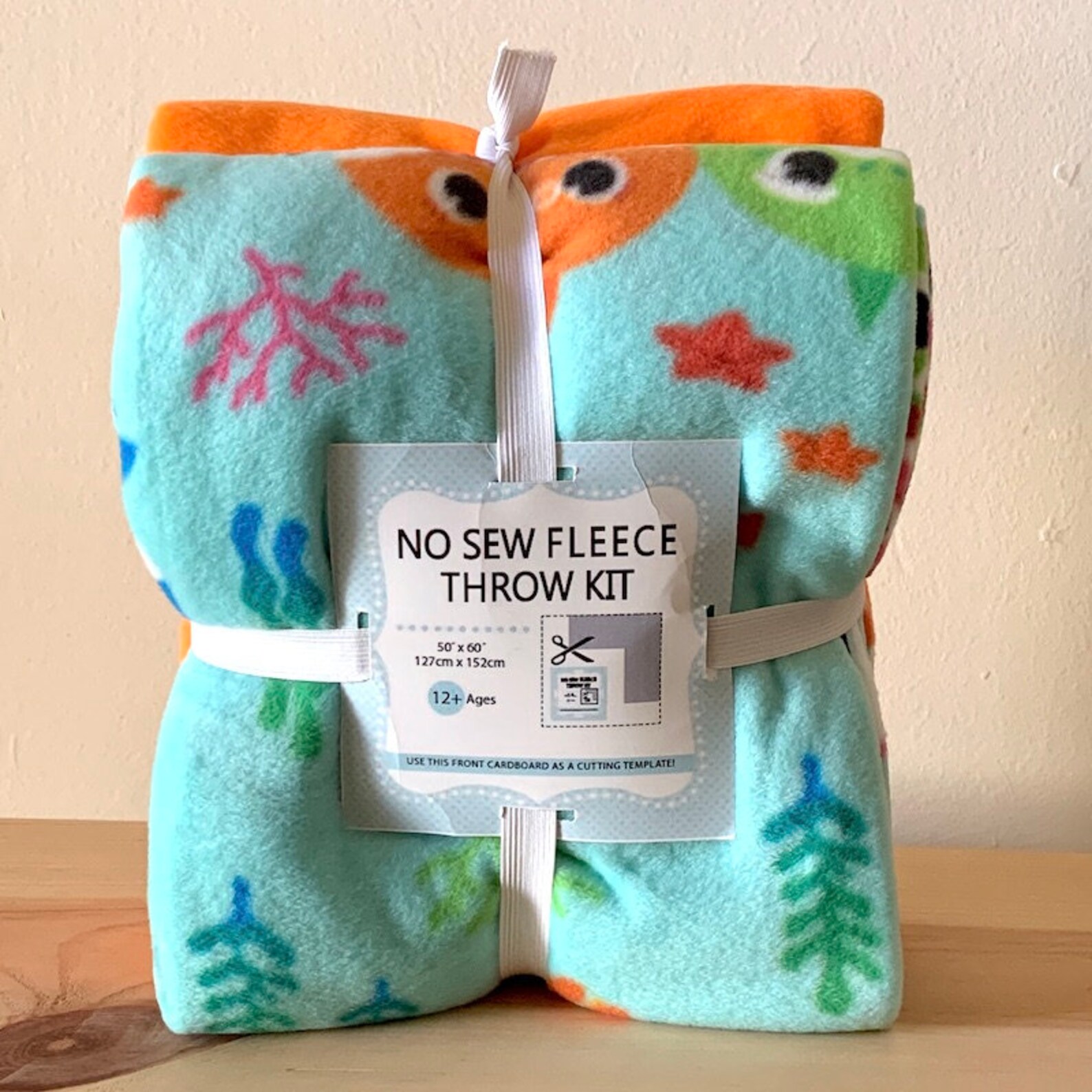 Baby Shark Family Mint Antipill Fleece Fabric No Sew Throw Etsy Ireland