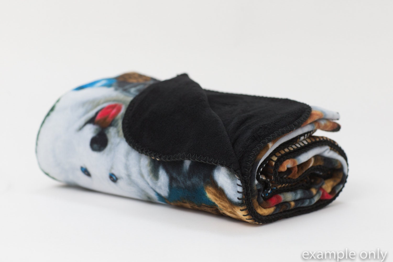 Puppies Fleece Throw Blanket 50x60 Double Layered Etsy