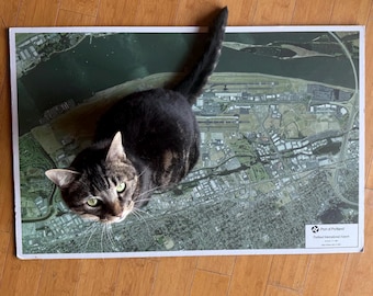 Portland International Airport, Port of Portland aerial map, 2007