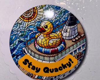 Ente Magnet-10er Set Bleib Quacky!