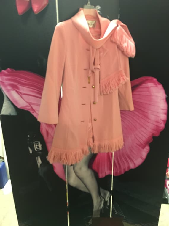Lilli Ann Pink Coat