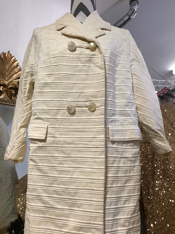1950's Lilly Ann Cream Coat