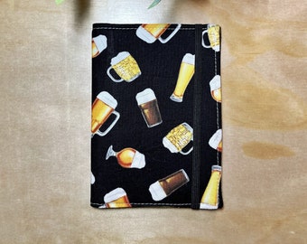 Passport Cover with Vaccination Card Pocket - Beer Tossed
