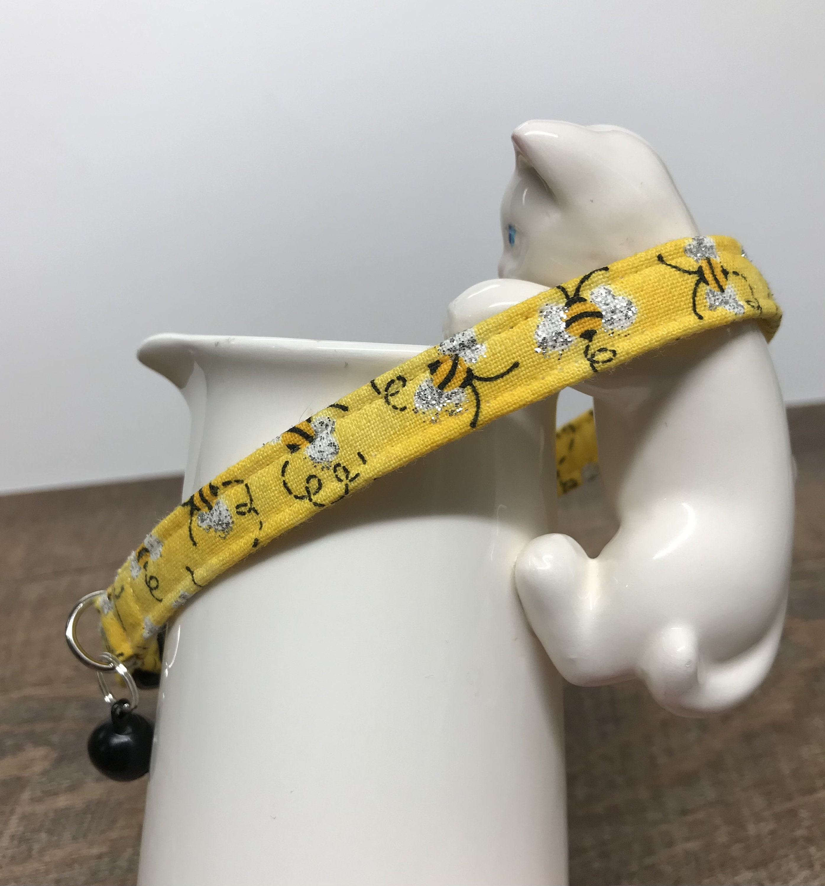 Bumble Bee Cat Collar With Bell Designer Cat Collar -  Norway