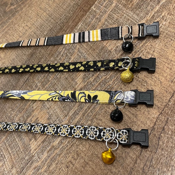 Gold Cat Collar Etsy