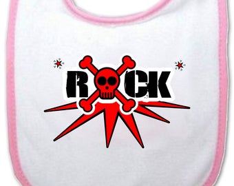 cadeau bavette naissance Humour Bavoir Bébé Bleu Que la Corse soit avec toi