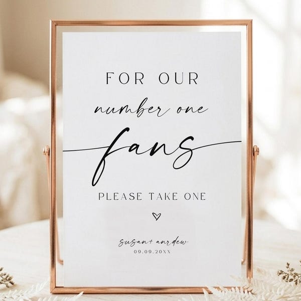 Fan Signs - Etsy