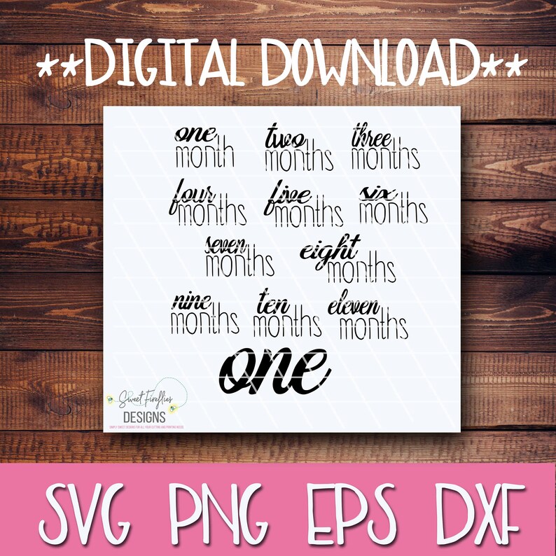 Free Free 148 Printable Milestone Board Baby Milestone Svg Free SVG PNG EPS DXF File