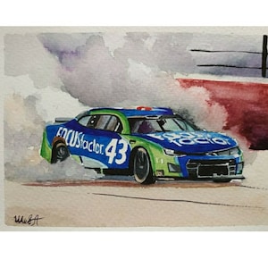 Aangepaste auto portret schilderij aquarel gepersonaliseerde tekening auto uit foto Cadeau voor autoliefhebbers Verjaardagscadeaus voor papa opa vriendje