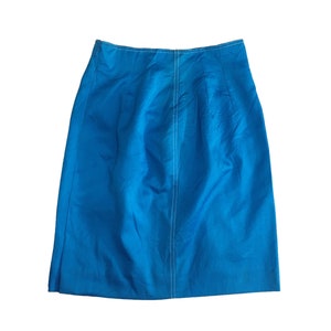 Saia Vintage Dior Mademoiselle Christian Dior Paris Saia de Luxo Seda